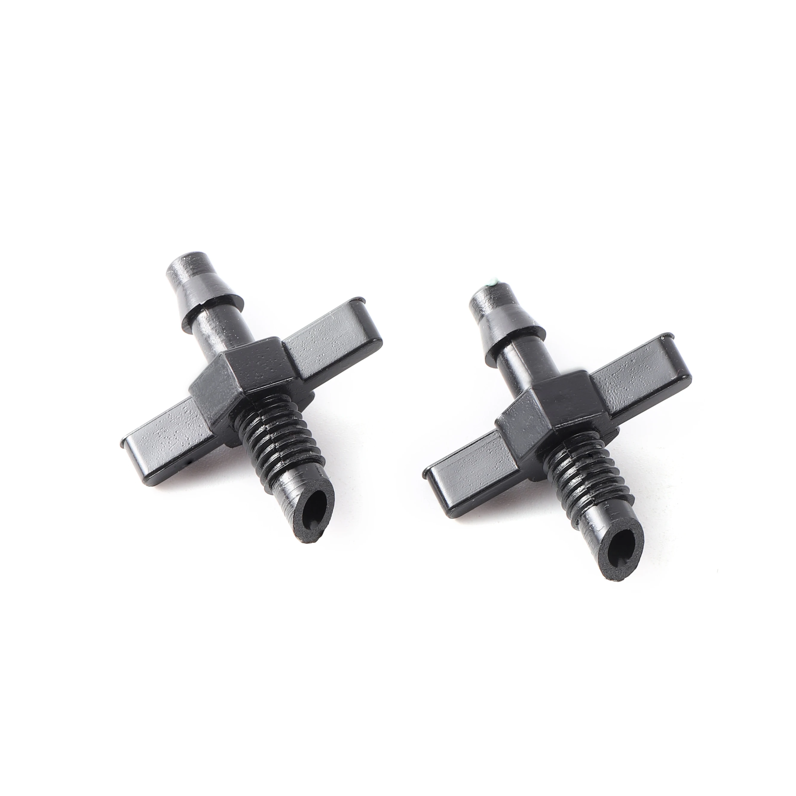 30Pcs 6mm Male Thread Single Barbed 4/7mm PVC Hose Connector for Drip Irrigation Watering Fitting Garden Tools Accessories