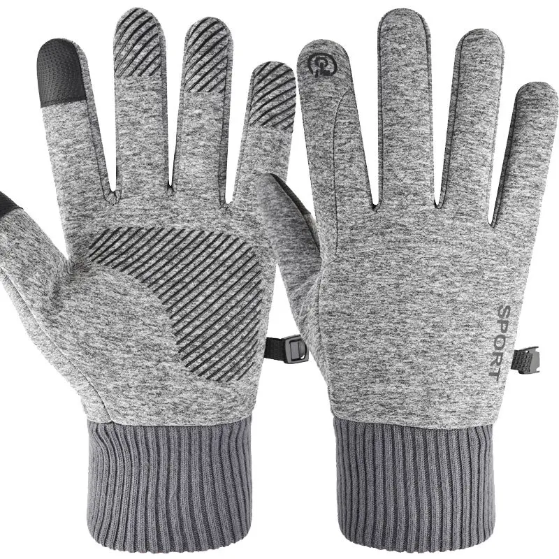 Winter Water-Repellent Men Gloves Windproof Sports Fishing Touchscreen Driving Motorcycle Ski Non-slip Warm Cycling Women Gloves
