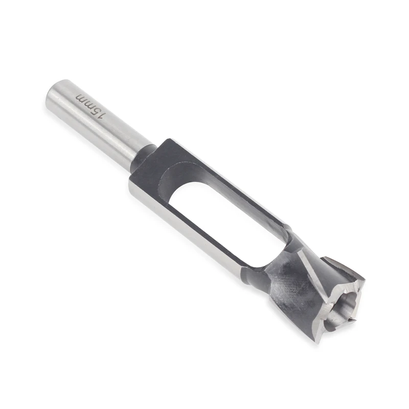 Versery 8/10/12/15mm Wood Plug Hole Saw Cutter Cutting Drill Bits Log Tenon Dowel Cork Maker Tapered Woodworking Tools DIY