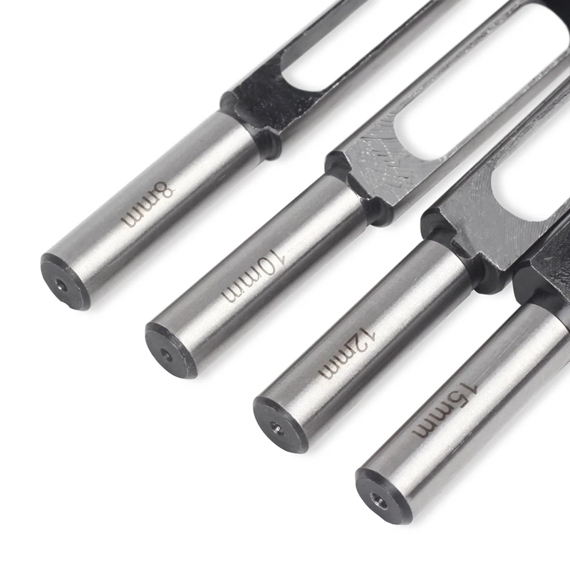 Versery 8/10/12/15mm Wood Plug Hole Saw Cutter Cutting Drill Bits Log Tenon Dowel Cork Maker Tapered Woodworking Tools DIY