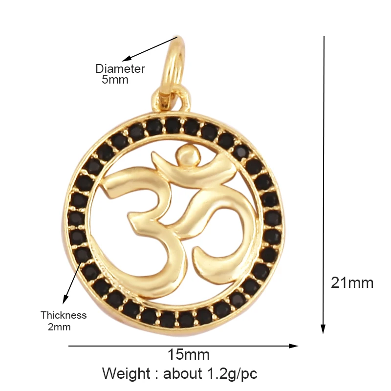 Cowboy Boots Sports Baseball Dumbbell Yoga Men's Zirconia Paved Cloth Charm Pendant,18K Gold Necklace Craft Jewelry Supply L99