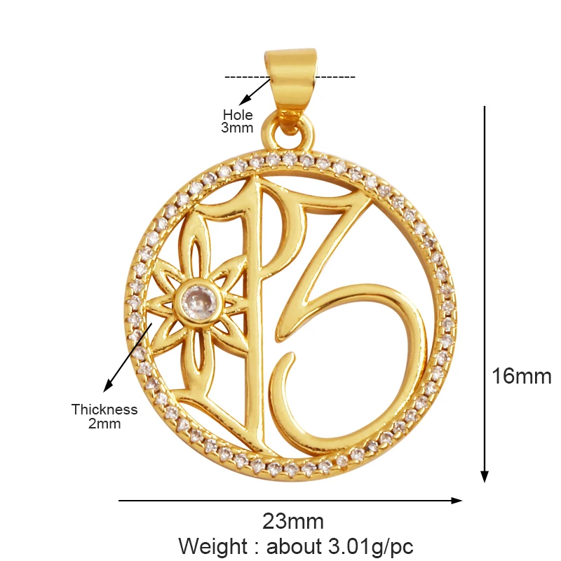 Cowboy Boots Sports Baseball Dumbbell Yoga Men's Zirconia Paved Cloth Charm Pendant,18K Gold Necklace Craft Jewelry Supply L99