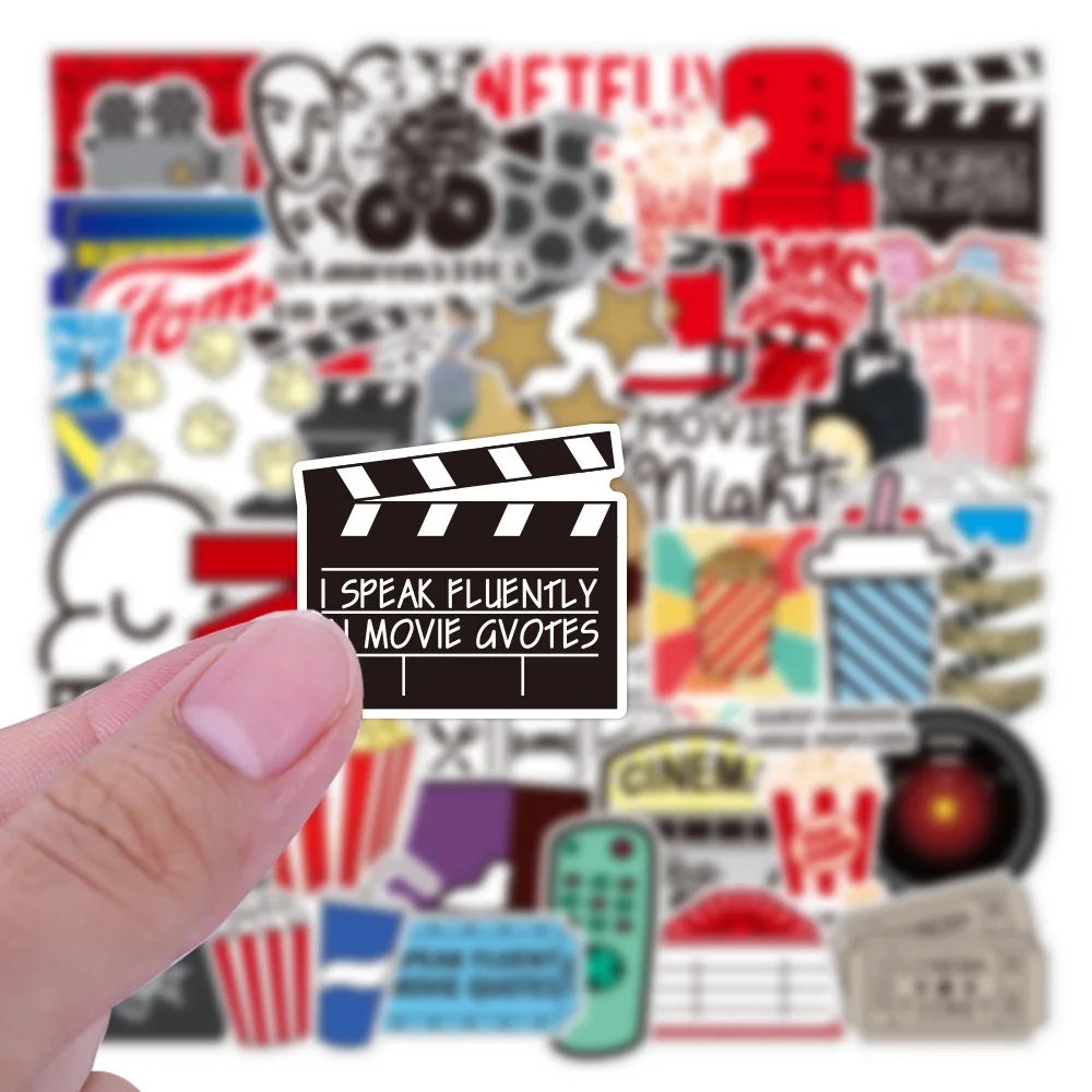 10/30/50PCS New Movie Party Graffiti Stickers Suitcase Guitar Sticker DIY Toy Car Laptop Phone Notebook Guitar Decals Sticker F5