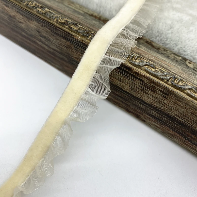 1 yard 15mm Velvet Elastic Hair Band Ribbon Lace Sewing Trim Handmade DIY #RoLi03