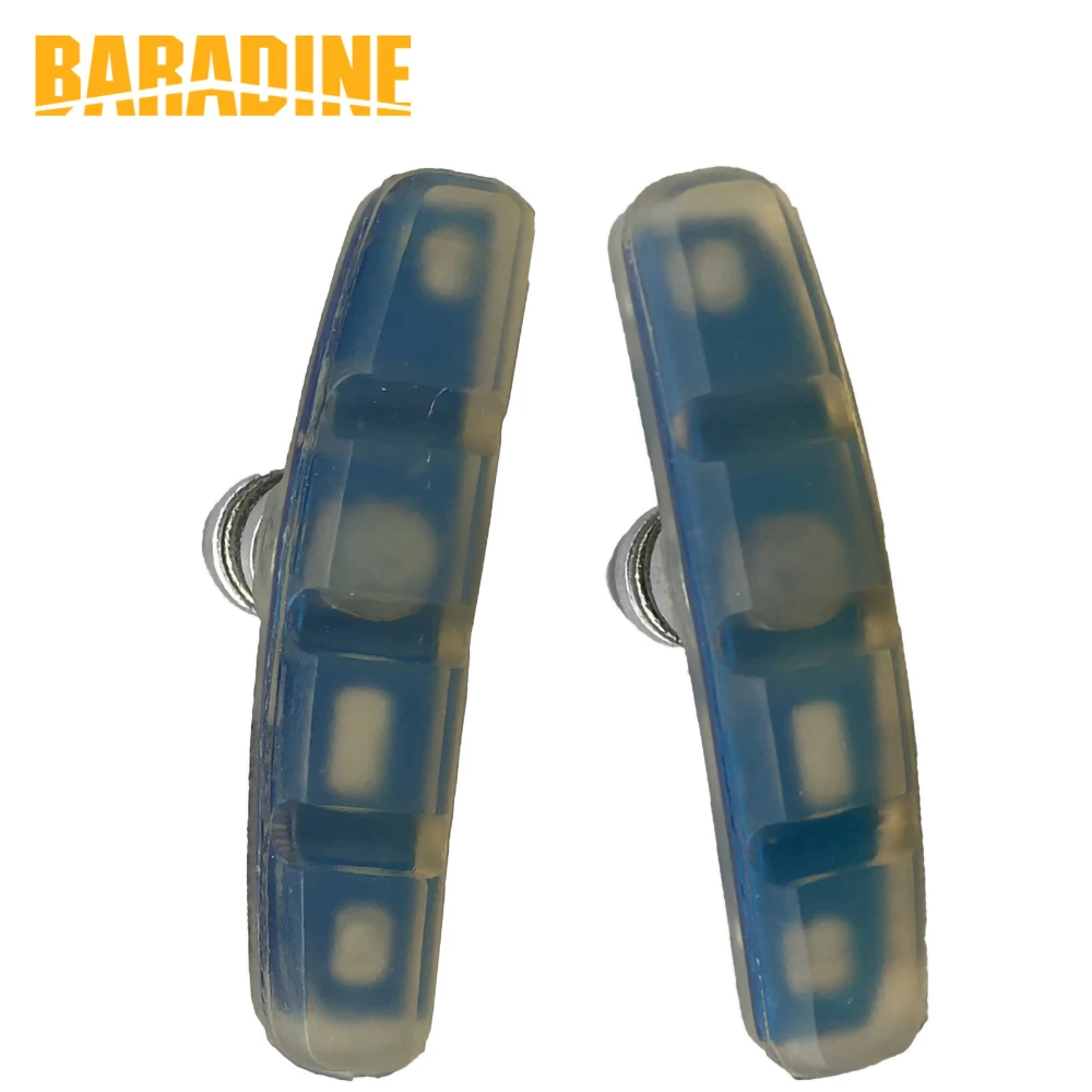 Baradine 948V  MTB Bike V-brake Shoes Transparent 60mm Pads Bicycle Brake Blocks Bicycle Accessories