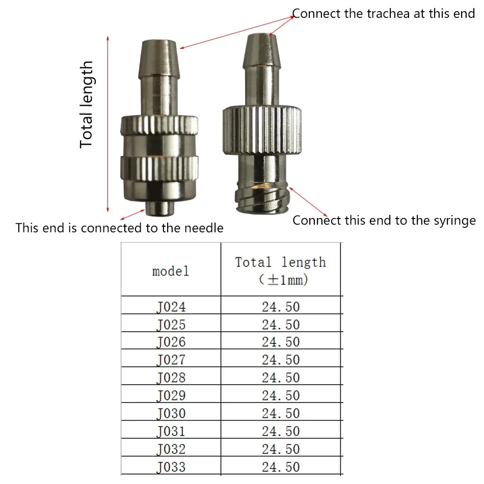 Air Valve Pipe Dispensing Glue Subpackaging Syringe Barrel Luer Lock Adapter Fitting Connector Metal Nickel Plated Brass