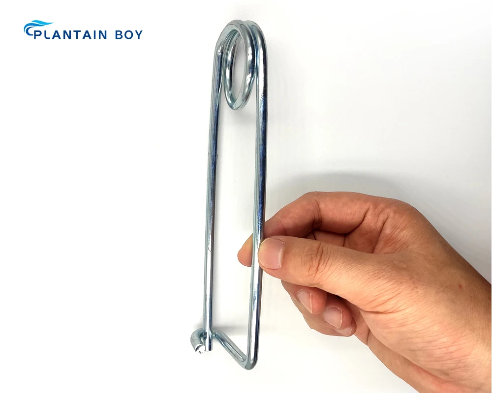Large Stainless Steel Spring Clip Spring Wire Safety Lock Pins,Coiled Tension Safety Pin