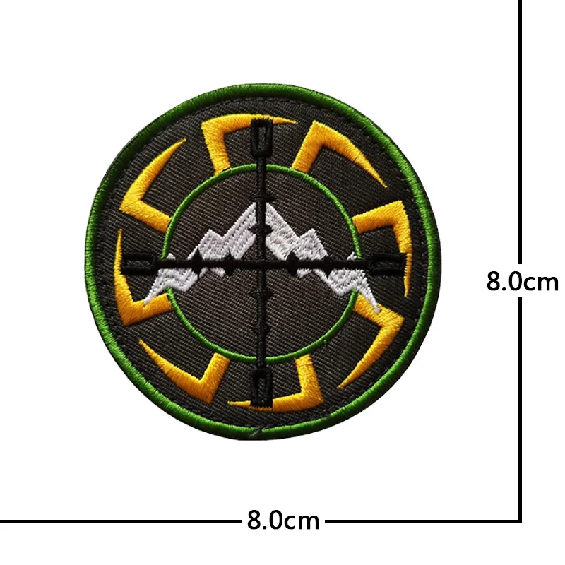 Russian tactical morale military patches Embroidered Badge Hook Loop Armband 3D Stick on jacket strap Backpack Stickers