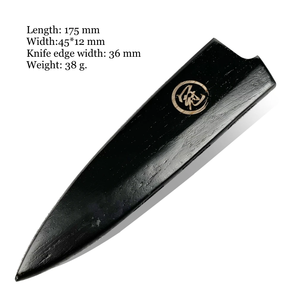 Chef's knife Japanese Gyuto Santoku Petty Nakiri Kiritsuke Protector Blade Wooden Scabbard Kitchen Knives Sheath Saya Guard NEW