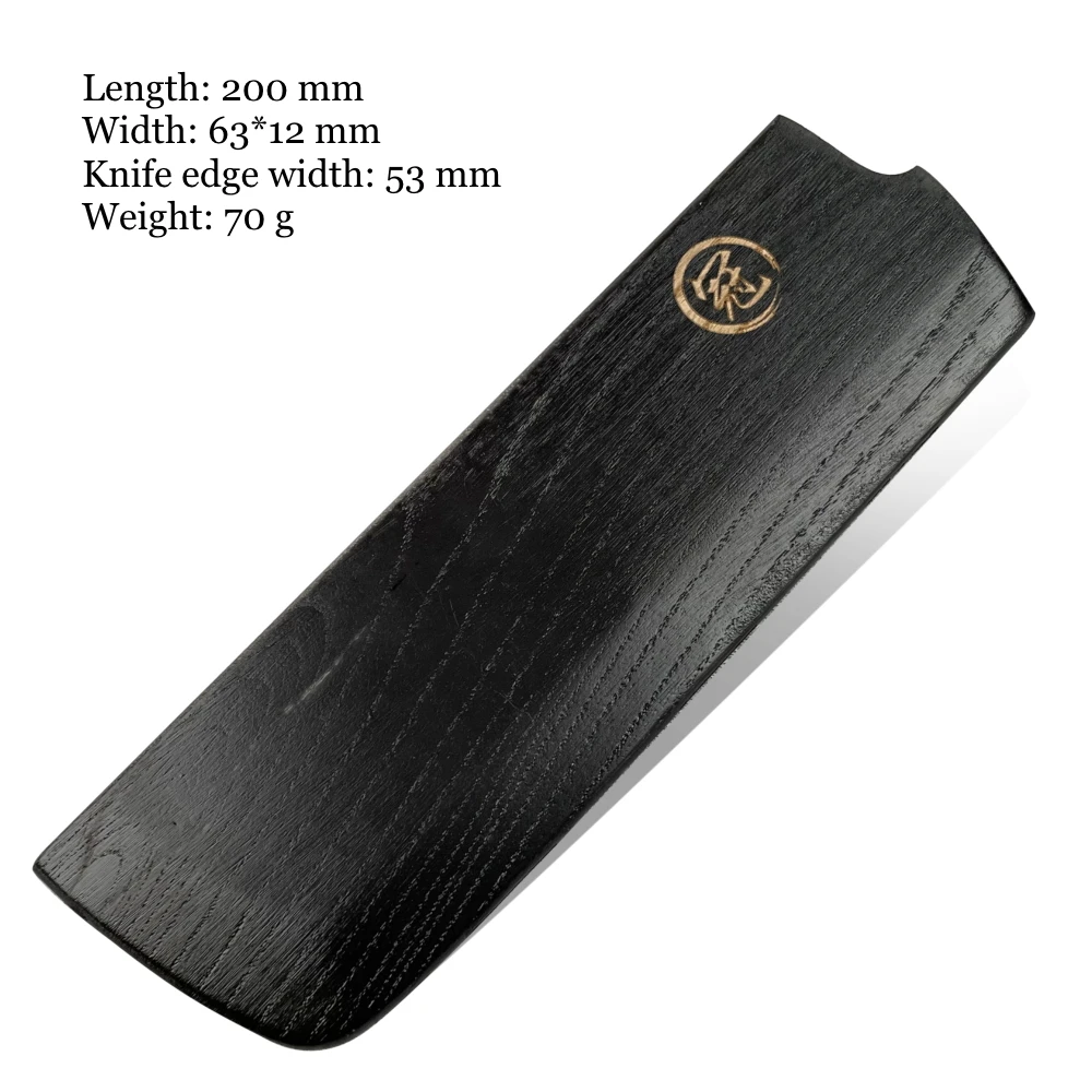 Chef's knife Japanese Gyuto Santoku Petty Nakiri Kiritsuke Protector Blade Wooden Scabbard Kitchen Knives Sheath Saya Guard NEW