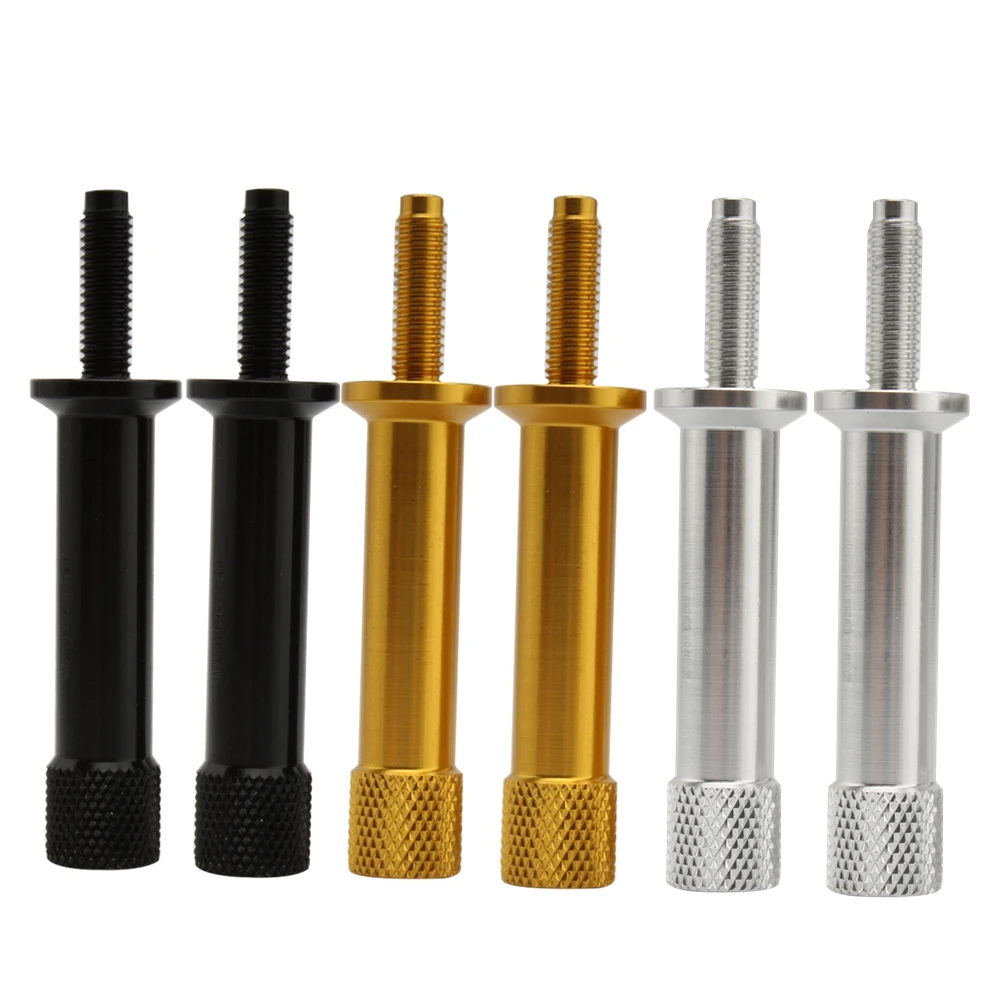 Tool Free Seat Bolts Long For Triumph Thruxton Bonneville Scrambler T100 2pcs