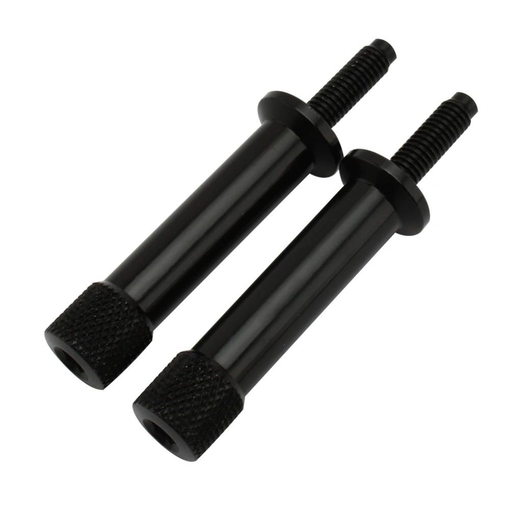 Tool Free Seat Bolts Long For Triumph Thruxton Bonneville Scrambler T100 2pcs