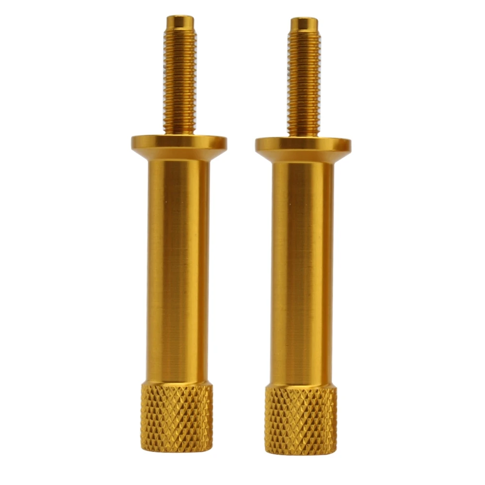Tool Free Seat Bolts Long For Triumph Thruxton Bonneville Scrambler T100 2pcs