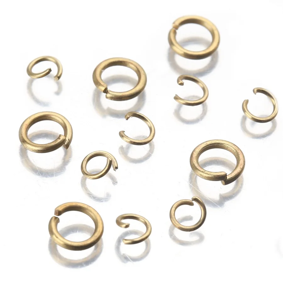 100Pcs/Lot Brass Coil French Hook Ear Wires Flattened Fish Hook Connectors Hypoallergenic For Diy Drop Earrings Jewelry Making