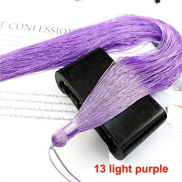 1PCS 50CM Overlength Silk Tassel Fringe Brush Tassels Trim DIY Craft For Sewing Curtains Accessories Decor Jewelry Finding
