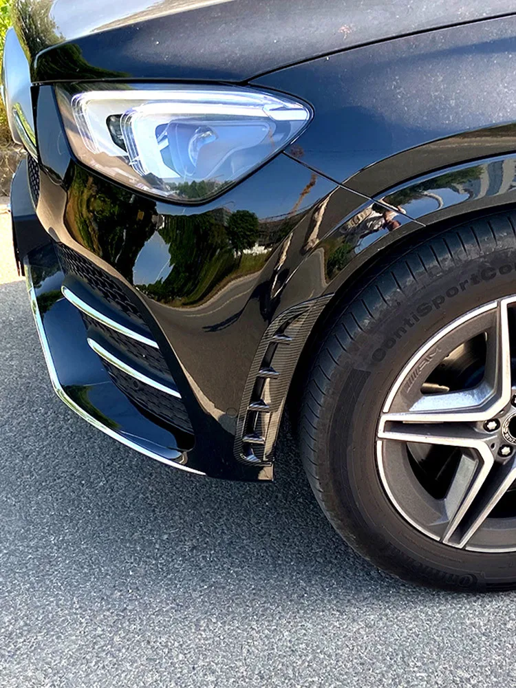 For Mercedes Benz GLE Class W167 V167 GLE350/GLE450 AMG GLE53 2020-2022 Front Bumper Side Air Outlet Trim Cover Car Accessories