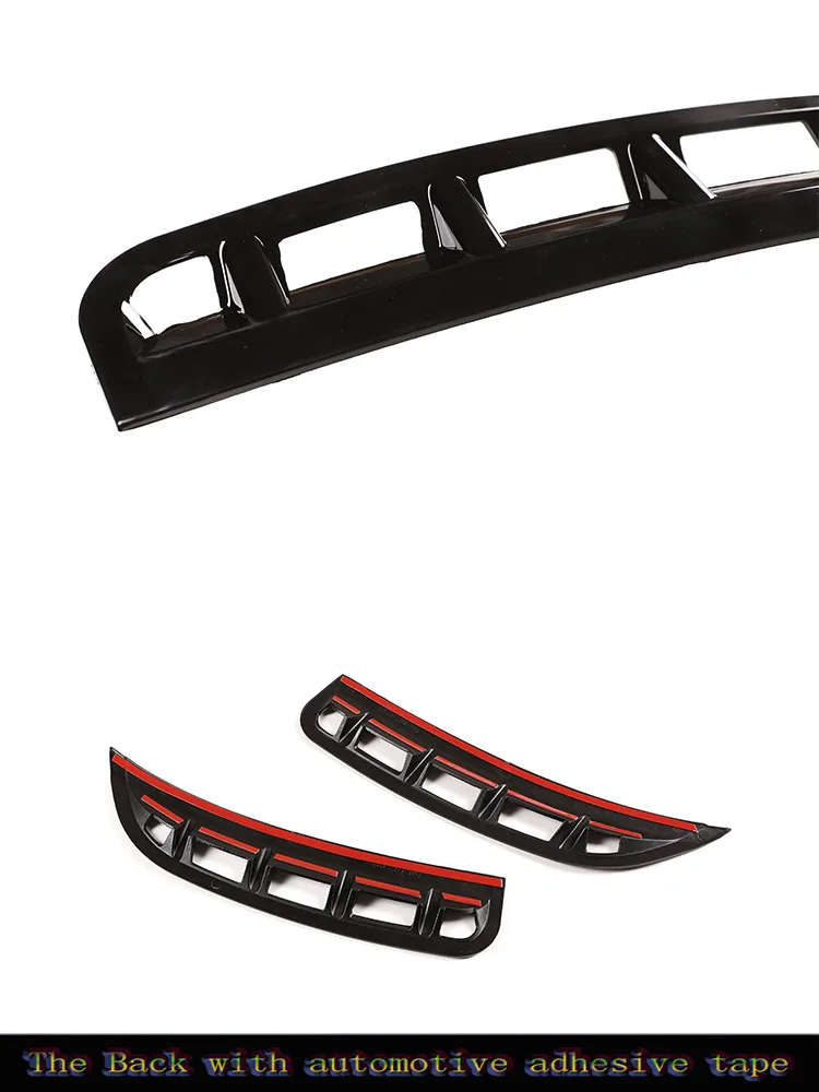 For Mercedes Benz GLE Class W167 V167 GLE350/GLE450 AMG GLE53 2020-2022 Front Bumper Side Air Outlet Trim Cover Car Accessories