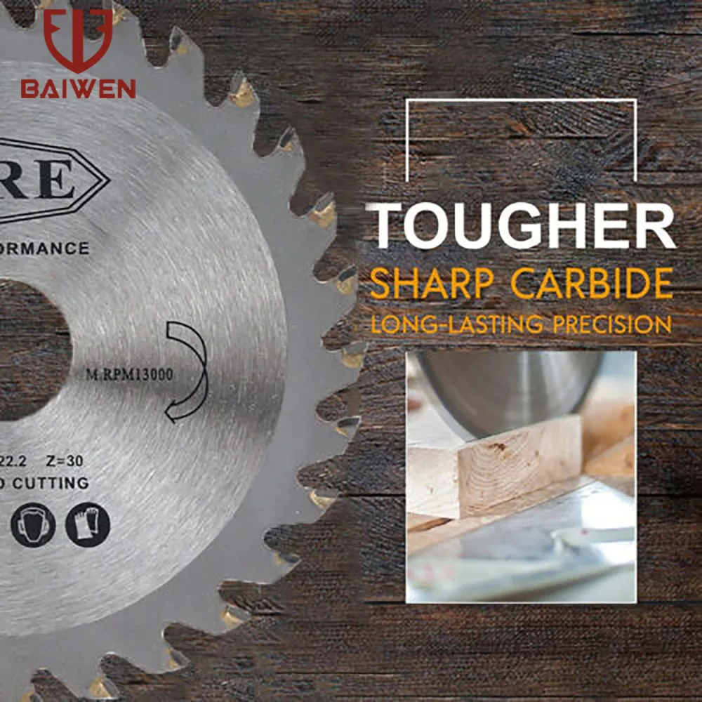 110mm/115mm/125mm Saw Blade Circular Wood Cutting Discs Alloy Cutting Wheels Power Tool For Woodworking Fits Angle Grinder