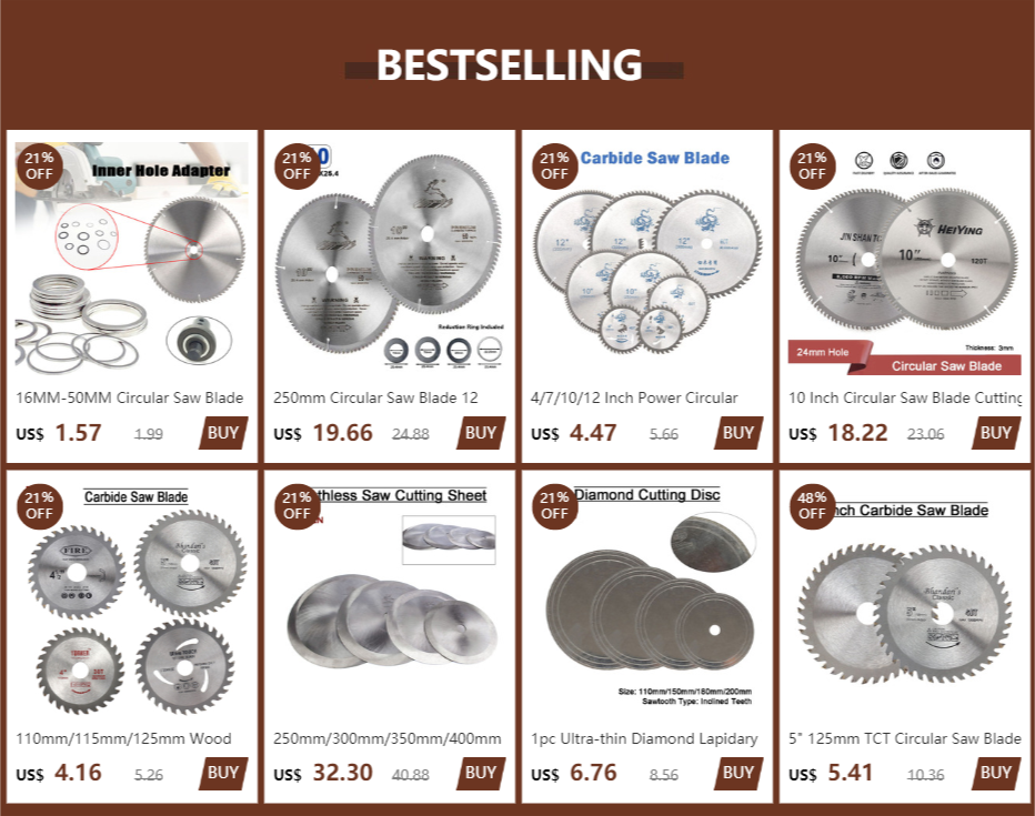 110mm/115mm/125mm Saw Blade Circular Wood Cutting Discs Alloy Cutting Wheels Power Tool For Woodworking Fits Angle Grinder