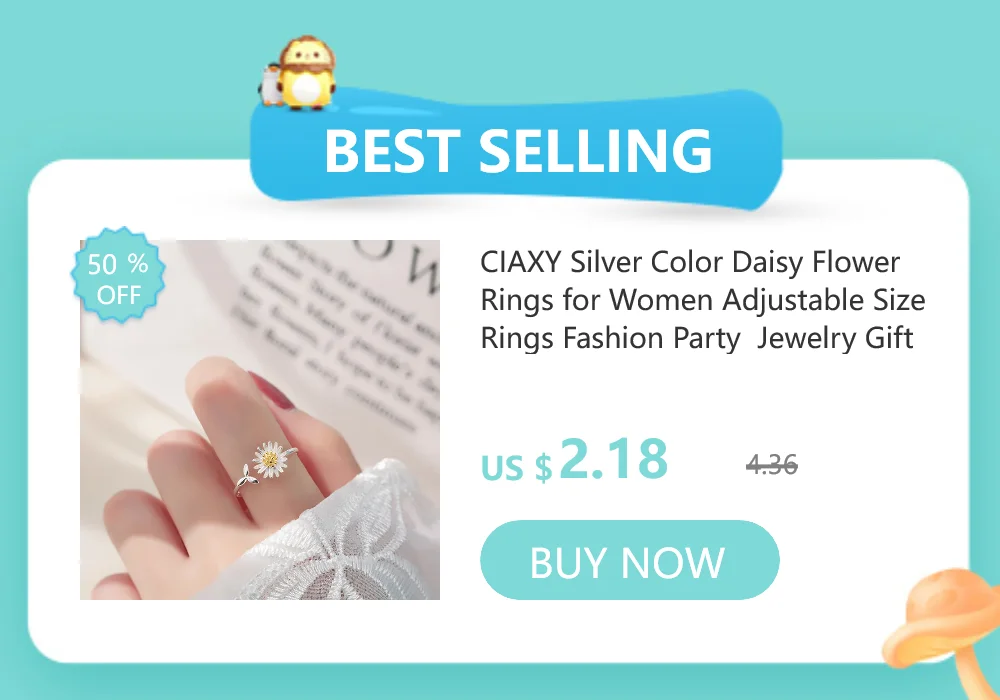 CIAXY Silver Color Asymmetrical  Earrings for Women Geometric Round Pendant Ear Line Earring Punk Hip Hop  Jewelry