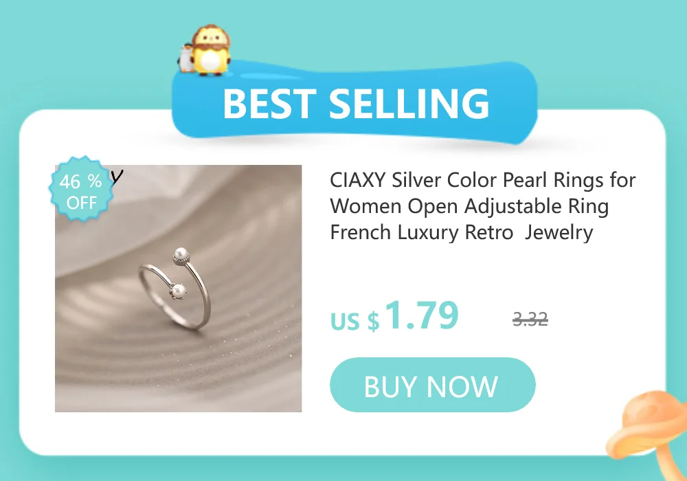 CIAXY Silver Color Asymmetrical  Earrings for Women Geometric Round Pendant Ear Line Earring Punk Hip Hop  Jewelry