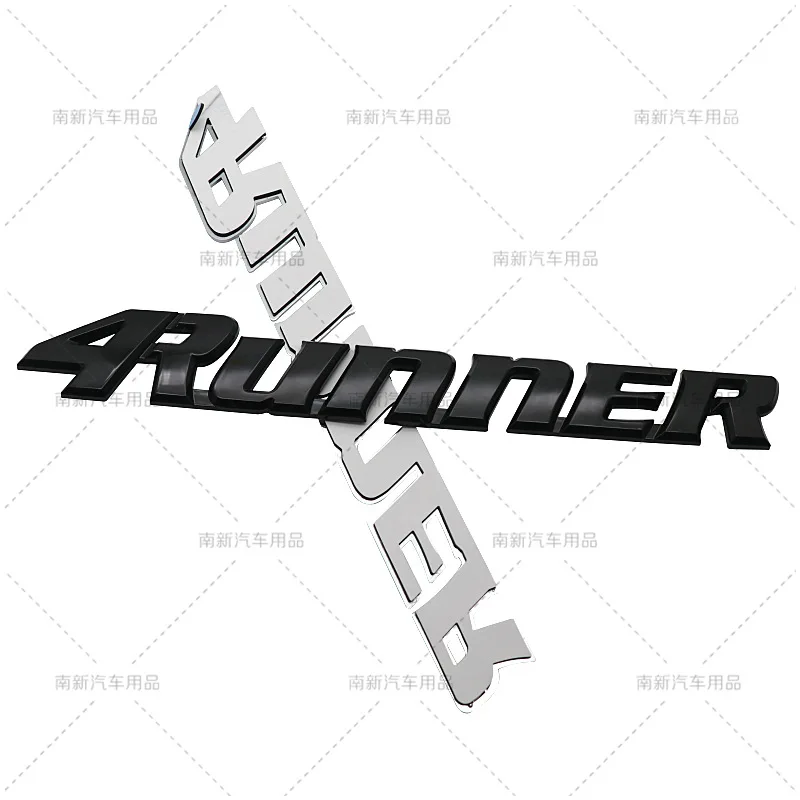 4Runner Emblem Badge Rear Trunk Decals Decoration Stickers For Tundra Tacoma 4runner Pickup Trucks Car Styling Car Accessories
