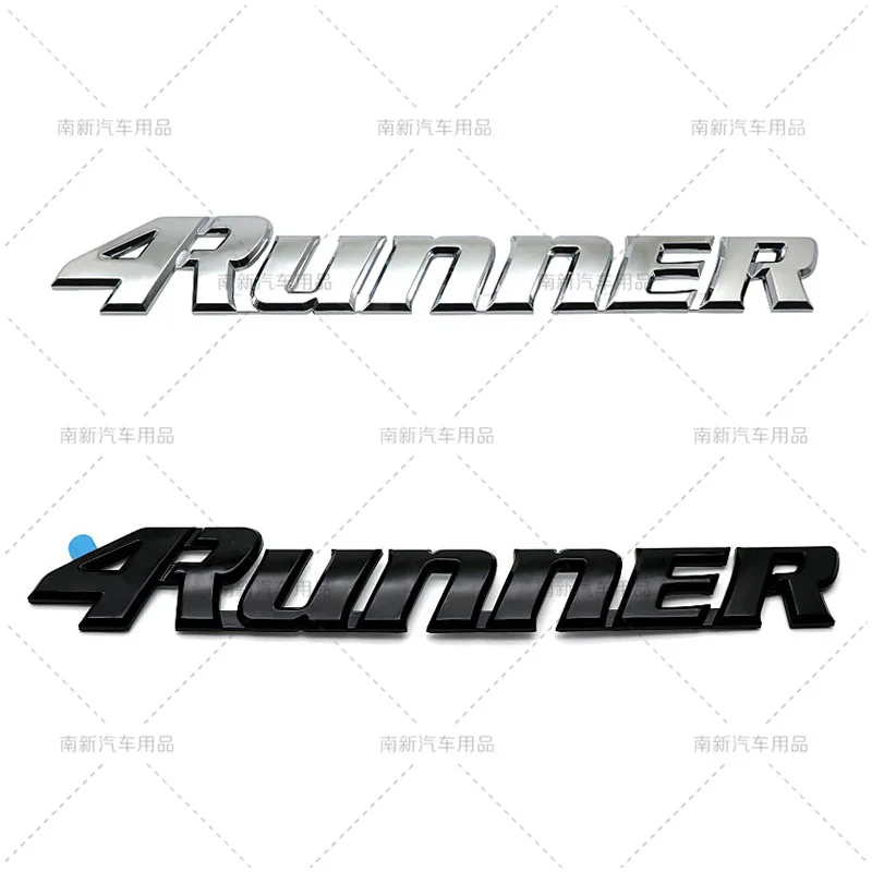 4Runner Emblem Badge Rear Trunk Decals Decoration Stickers For Tundra Tacoma 4runner Pickup Trucks Car Styling Car Accessories