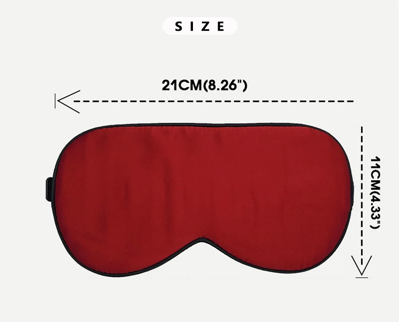SuyaDream Woman Sleep Mask, 19mm 100%Mulberry Silk Blindfold, Super Smooth and Comfortable Sleep Eye Mask for Sleeping