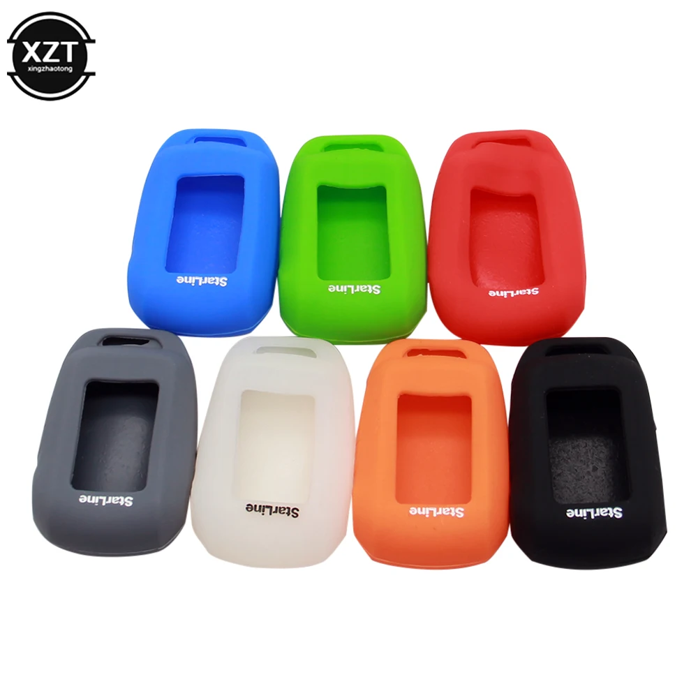 Russian Version A92 Silicone Case for Starline A92 A94 A64 Lcd Remote Control Starline A92 Case Cover