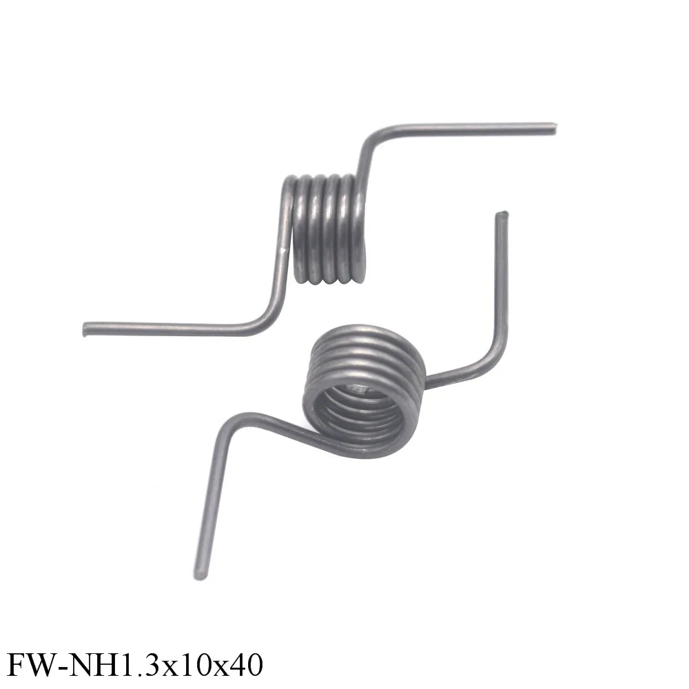 FINEWE 1.3mm Wire Diameter Universal Refrigerator Door Spring Replacement Accessories Baffle Strong Torsion Spring