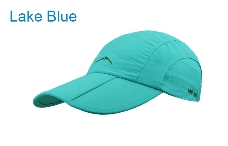 Waterproof Outdoor Sport Baseball Cap Unisex Spring Summer Quick Drying Hat Breathable Cap Foldable Cycling hat Sun Protection