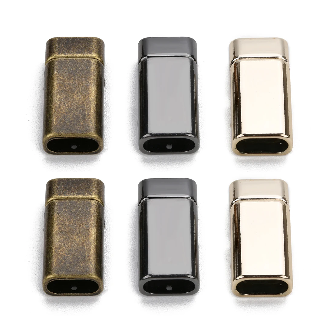 5-10pcs Magnetic Buckles Alloy Clasps Connectors Fit Leather Rope Cord Accessories for Making Necklace DIY Bracelets End Clasp