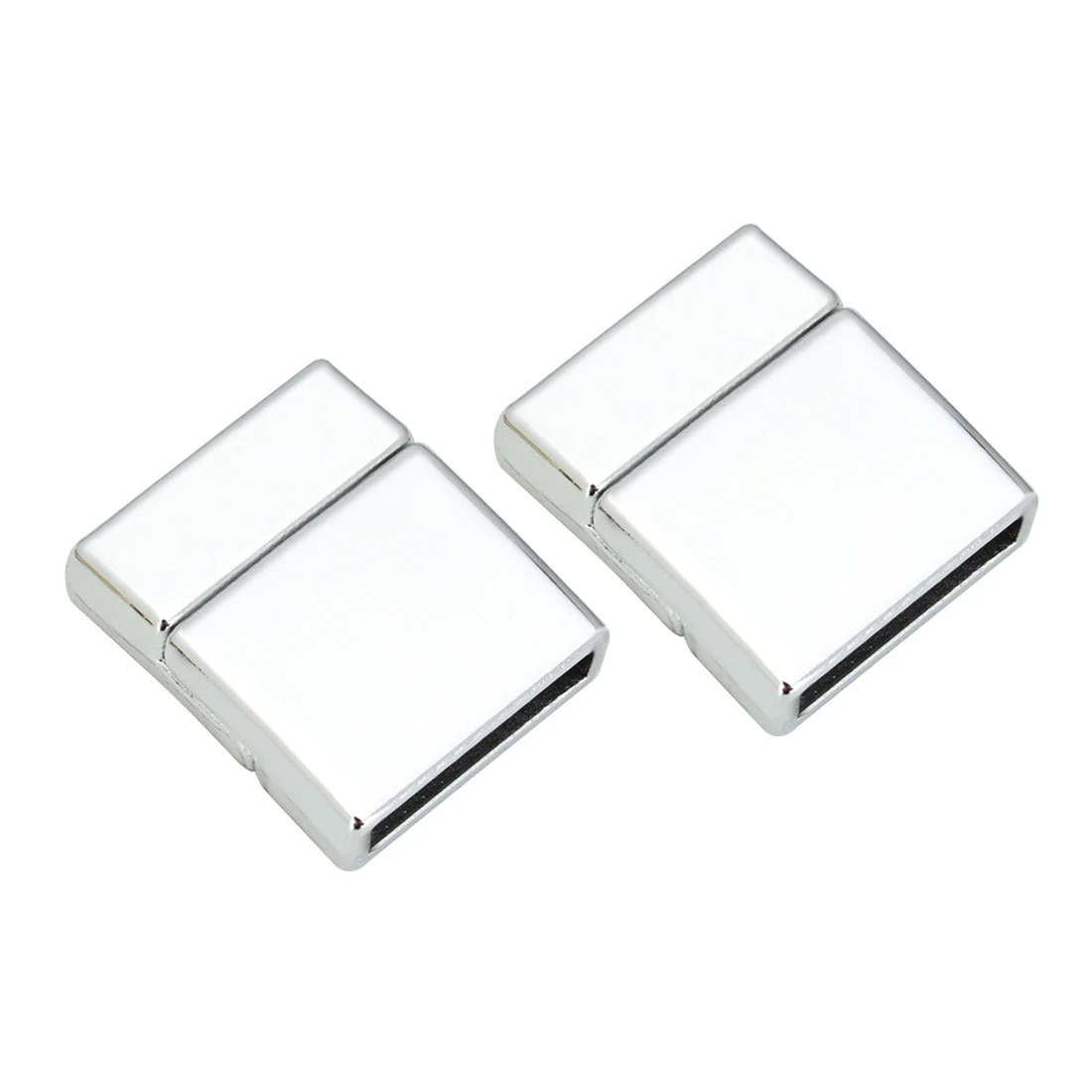 5-10pcs Magnetic Buckles Alloy Clasps Connectors Fit Leather Rope Cord Accessories for Making Necklace DIY Bracelets End Clasp