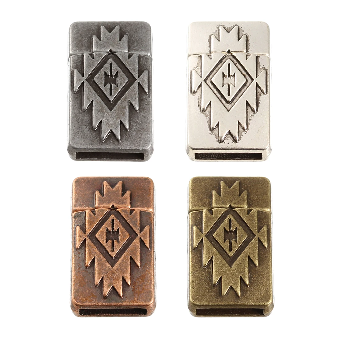 5-10pcs Magnetic Buckles Alloy Clasps Connectors Fit Leather Rope Cord Accessories for Making Necklace DIY Bracelets End Clasp