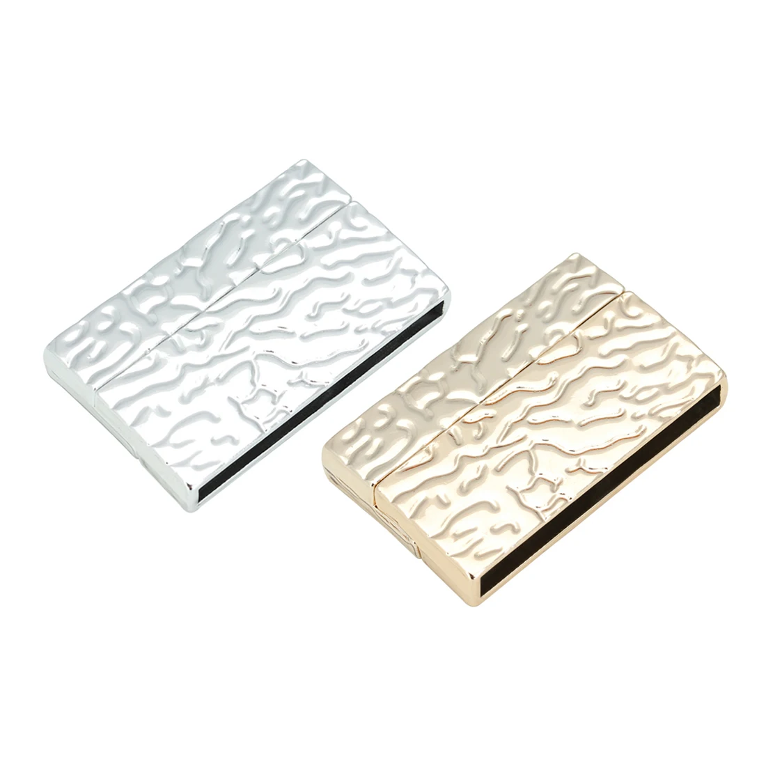 5-10pcs Magnetic Buckles Alloy Clasps Connectors Fit Leather Rope Cord Accessories for Making Necklace DIY Bracelets End Clasp