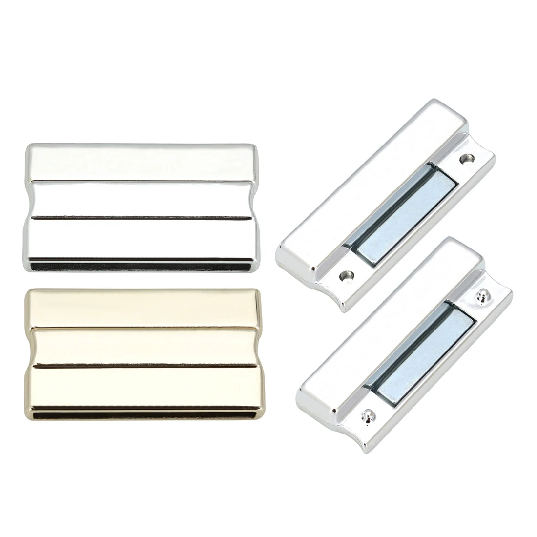 5-10pcs Magnetic Buckles Alloy Clasps Connectors Fit Leather Rope Cord Accessories for Making Necklace DIY Bracelets End Clasp