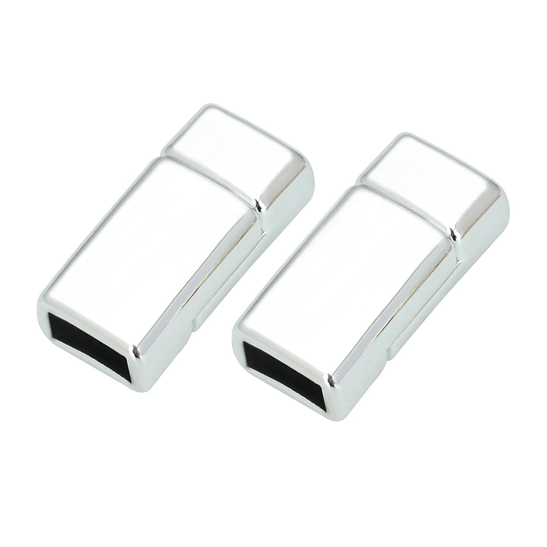 5-10pcs Magnetic Buckles Alloy Clasps Connectors Fit Leather Rope Cord Accessories for Making Necklace DIY Bracelets End Clasp