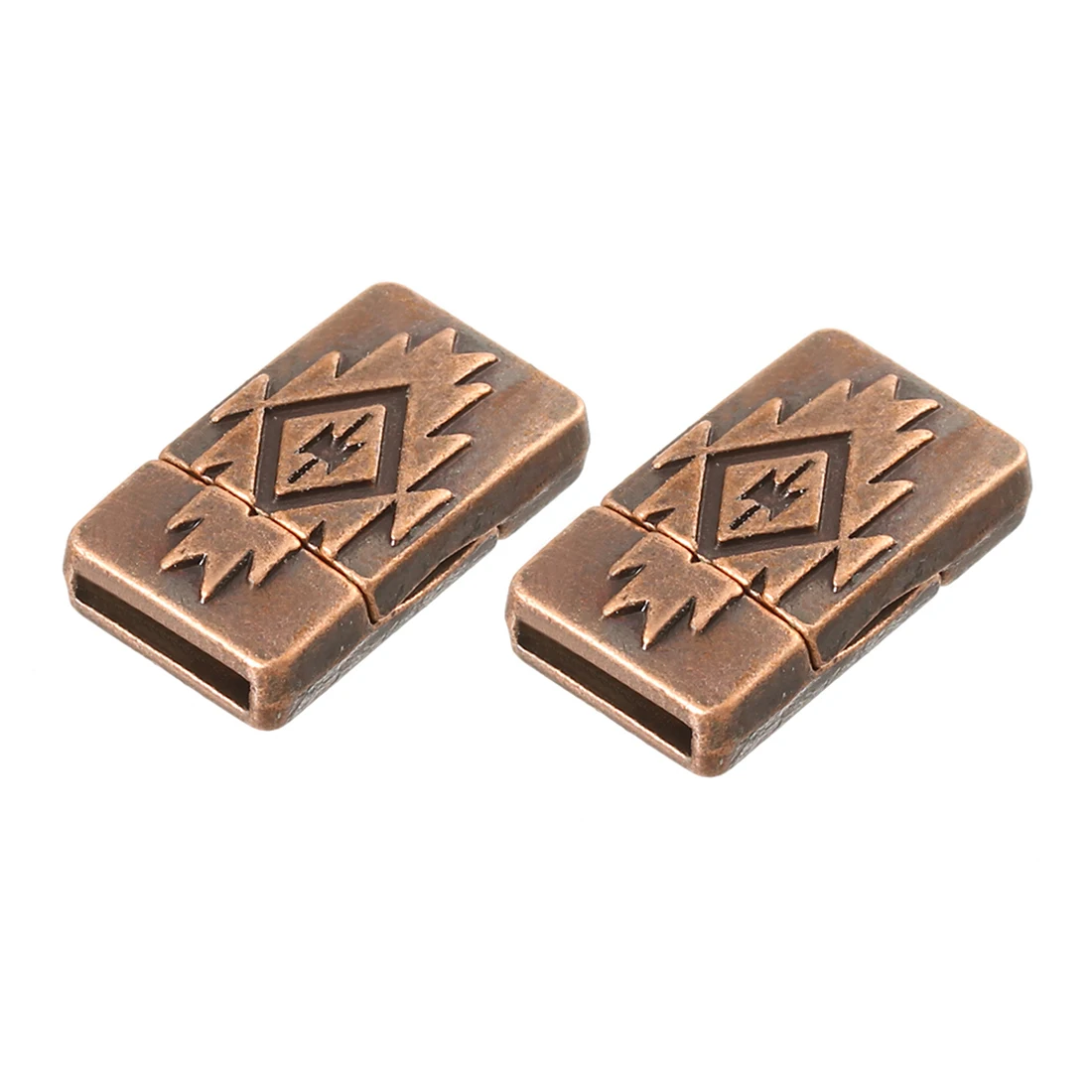 5-10pcs Magnetic Buckles Alloy Clasps Connectors Fit Leather Rope Cord Accessories for Making Necklace DIY Bracelets End Clasp