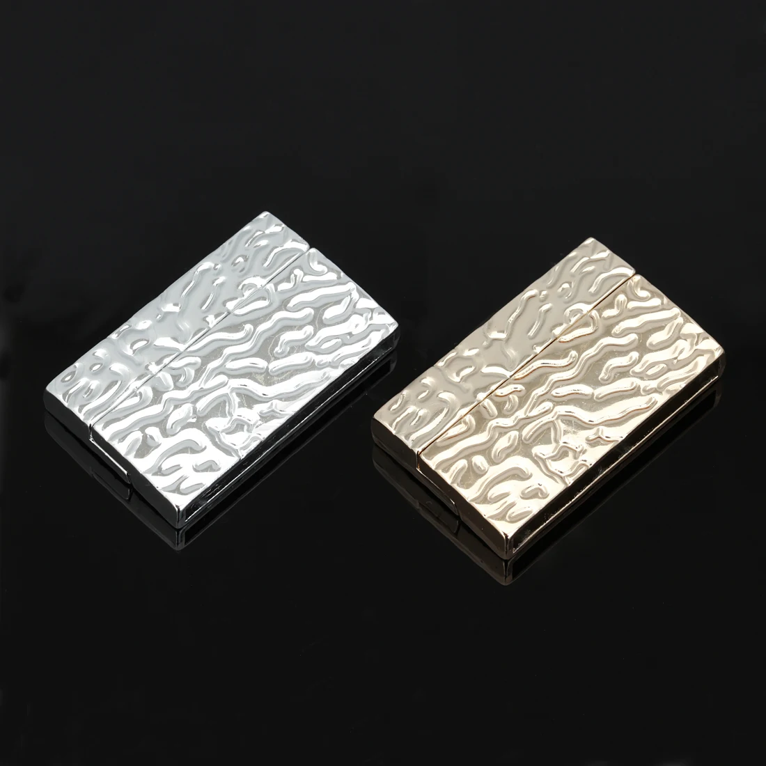 5-10pcs Magnetic Buckles Alloy Clasps Connectors Fit Leather Rope Cord Accessories for Making Necklace DIY Bracelets End Clasp