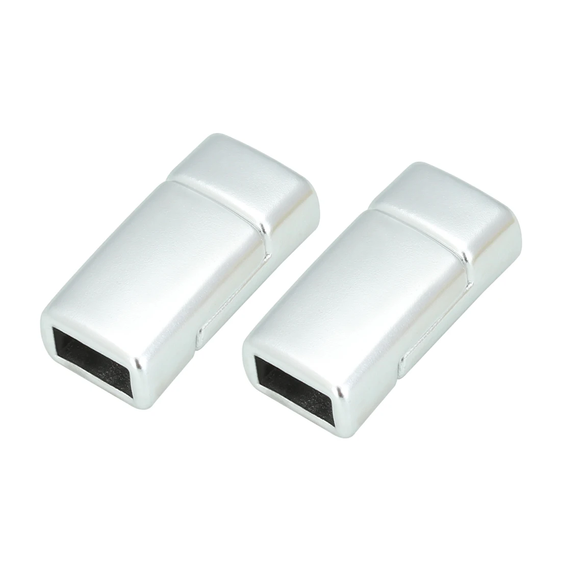 5-10pcs Magnetic Buckles Alloy Clasps Connectors Fit Leather Rope Cord Accessories for Making Necklace DIY Bracelets End Clasp