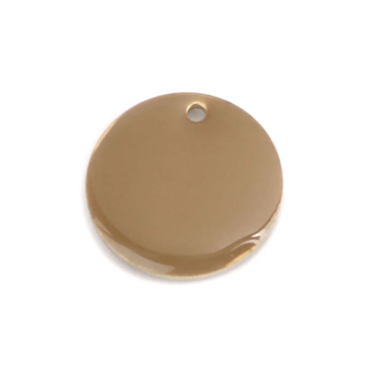 Fashion 16mm Round Enamelled Sequins Charms Copper Enamel Double Sided Charms For DIY Jewelry Making Accessories, 10 PCs