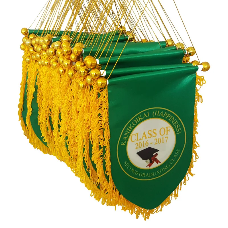 Xvggdg Custom Flag Banner Custom Logo Square Football Team Customized Flag Pennant Hanging Honor