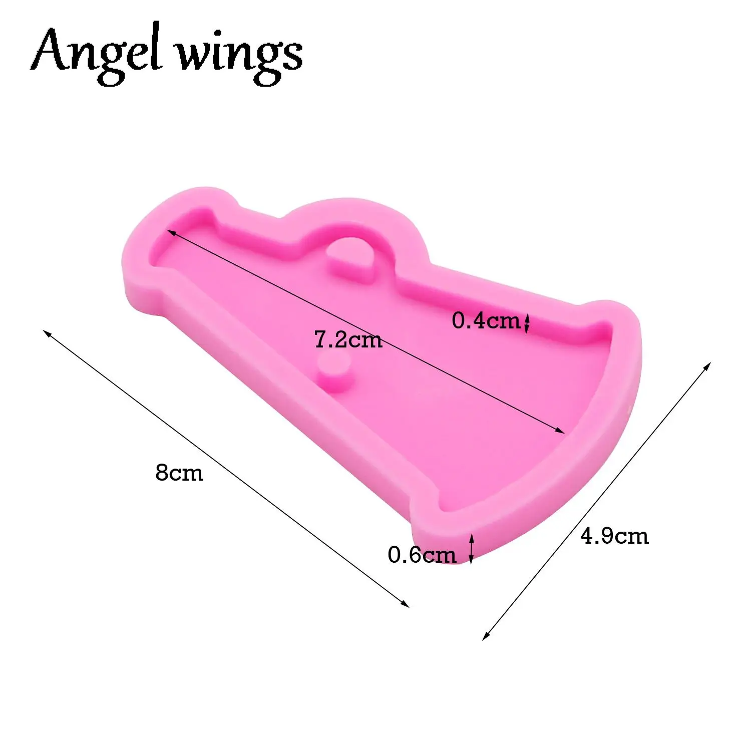 DY0107 Silicone Bow/Breast Cancer Molds, Crown/Music notes Keychain Crafts Epoxy DIY Resin art Mold, Fondant Chocolate Cake Mold