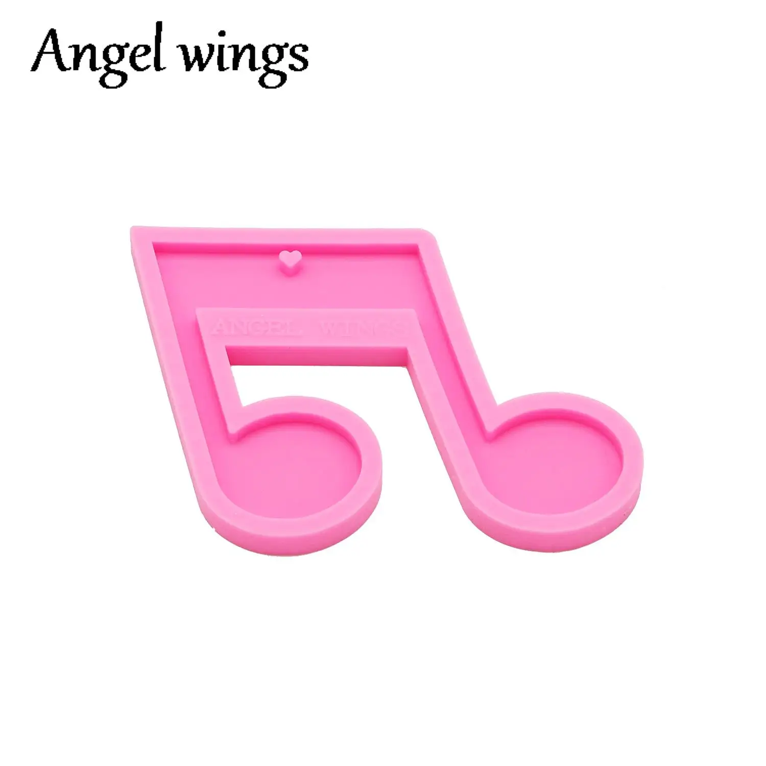 DY0107 Silicone Bow/Breast Cancer Molds, Crown/Music notes Keychain Crafts Epoxy DIY Resin art Mold, Fondant Chocolate Cake Mold
