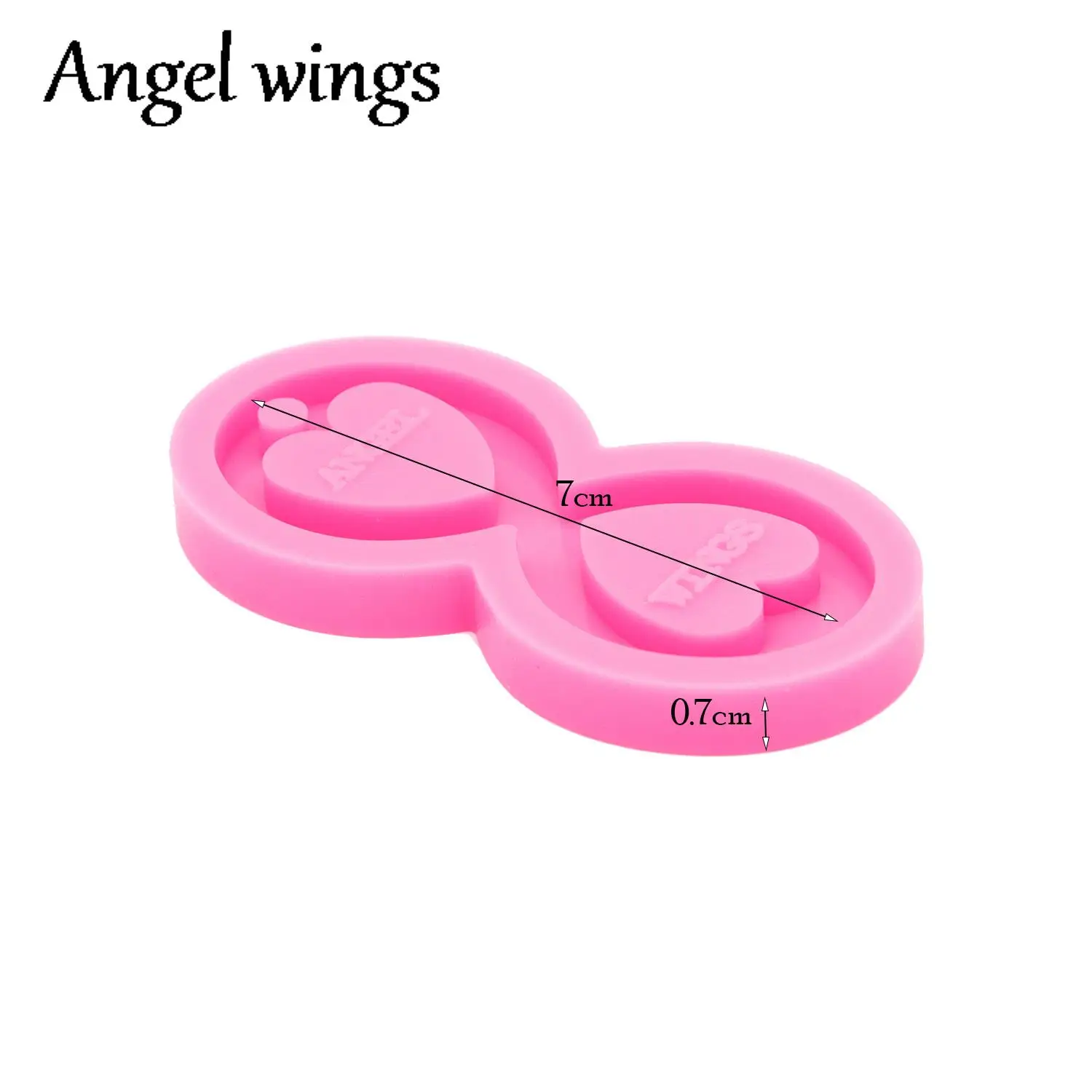 DY0107 Silicone Bow/Breast Cancer Molds, Crown/Music notes Keychain Crafts Epoxy DIY Resin art Mold, Fondant Chocolate Cake Mold