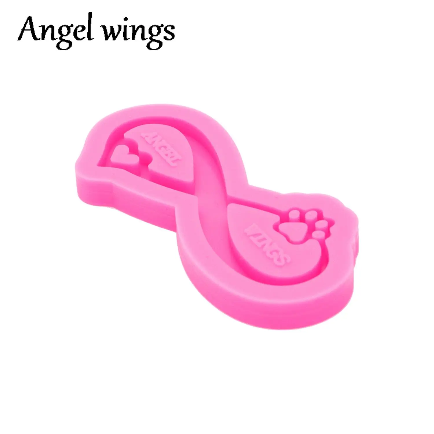 DY0107 Silicone Bow/Breast Cancer Molds, Crown/Music notes Keychain Crafts Epoxy DIY Resin art Mold, Fondant Chocolate Cake Mold