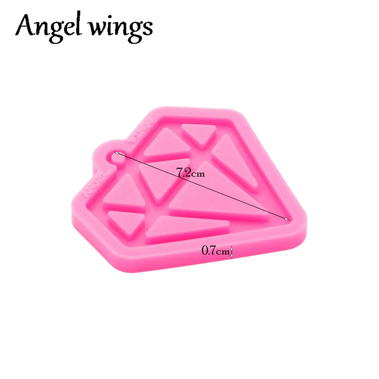 DY0107 Silicone Bow/Breast Cancer Molds, Crown/Music notes Keychain Crafts Epoxy DIY Resin art Mold, Fondant Chocolate Cake Mold