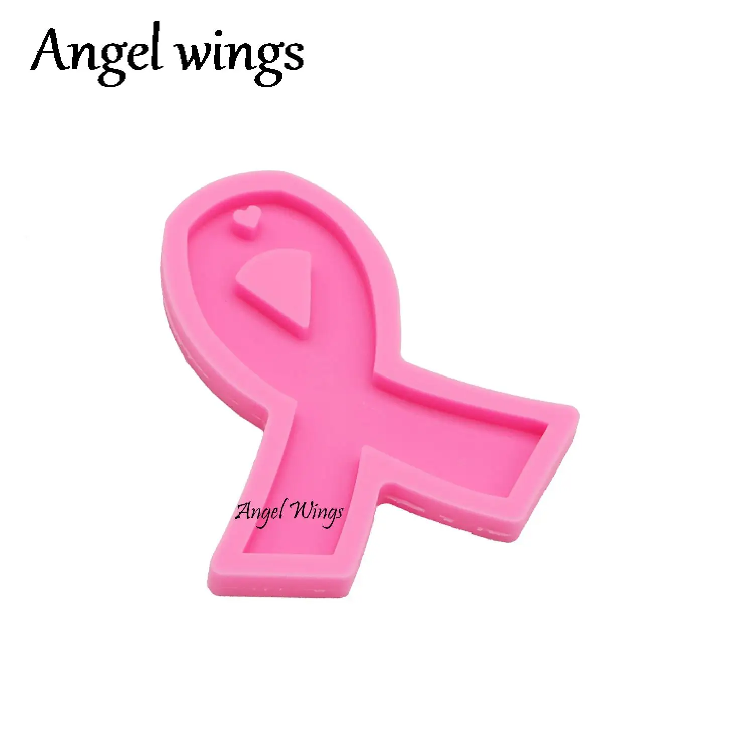 DY0107 Silicone Bow/Breast Cancer Molds, Crown/Music notes Keychain Crafts Epoxy DIY Resin art Mold, Fondant Chocolate Cake Mold