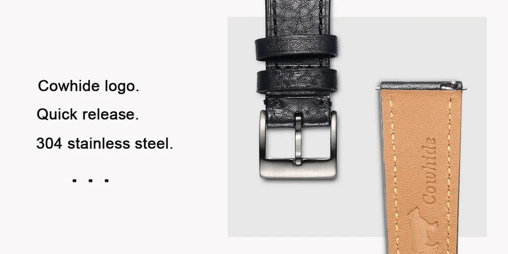 HEMSUT Italy Genuine Cow Leather Watch Band For Man Vintage Soft Wrap Handmade Leather Watch Straps Quick Release 22mm18mm20mm