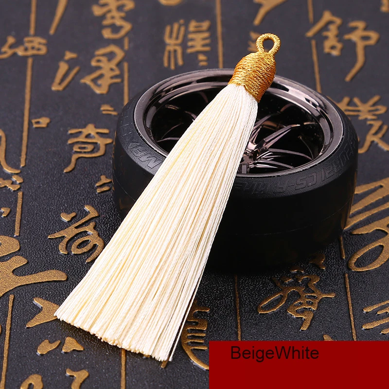 5Pcs/lot 8cm GoldenCap Tassel Silk Fringe Mini Tassel Bangs Flower Tassel For DIY Jewelry Earrings Accessories Home Decoration
